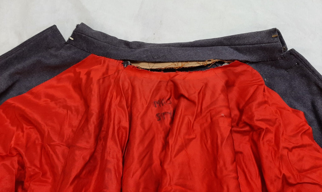 Vintage Officers Cape Red Lined British Army Old Pattern Foot Guards No Buttons