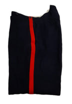 No1 Dress Trousers British Blues Pattern With 1" Red Stripes - All Sizes