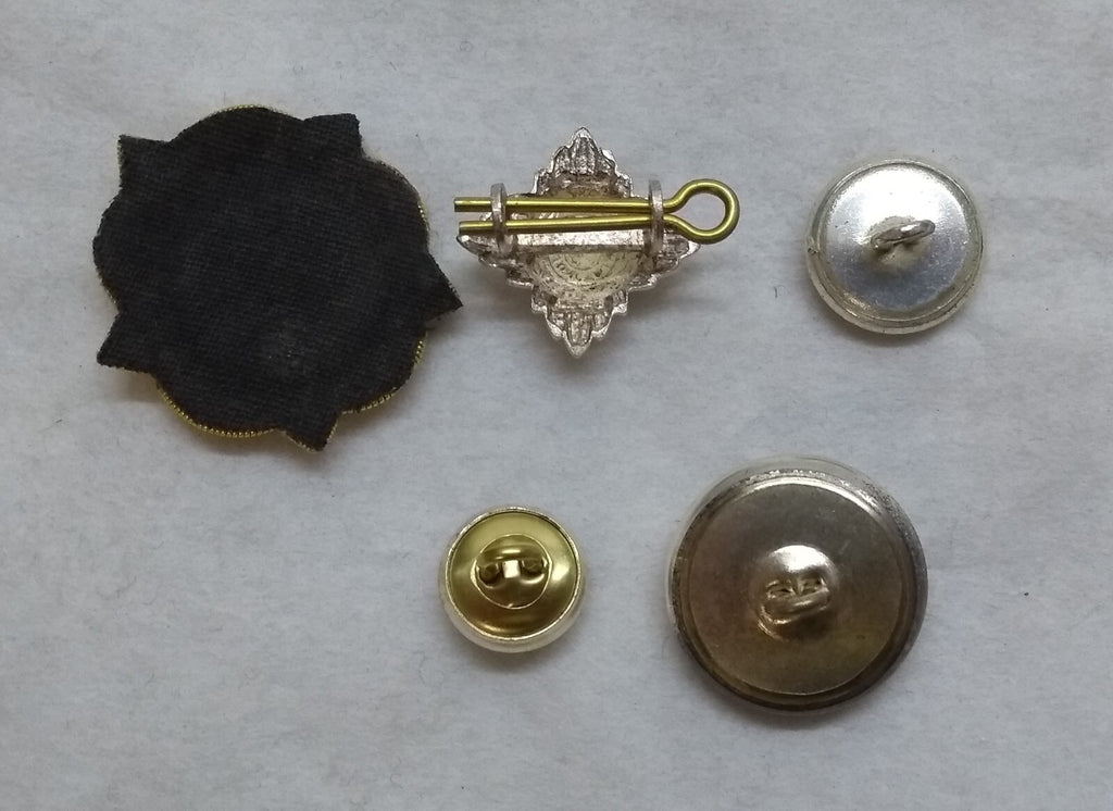 Lord-Lieutenant (Deputy) Miscellaneous Lot of Buttons & Insignia for Collectors