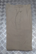 Vintage Fawn Trousers British Old Pattern Lightweight Dress Trousers