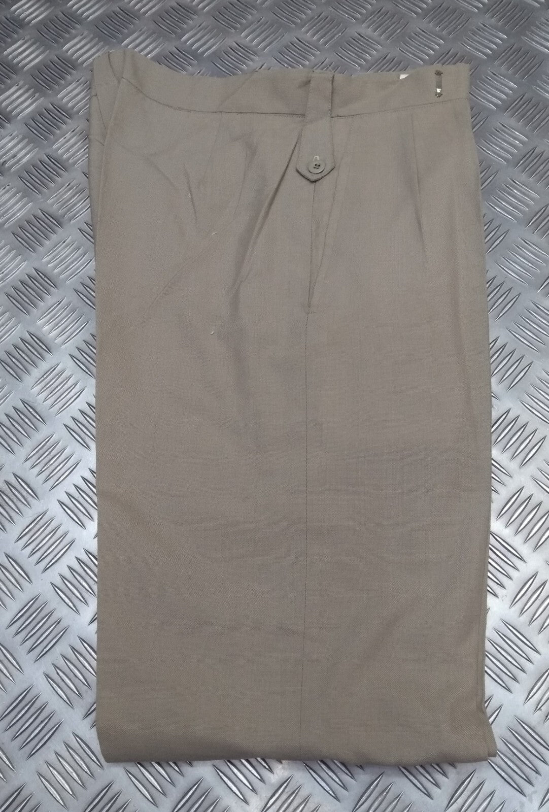 Vintage Fawn Trousers British Old Pattern Lightweight Dress Trousers