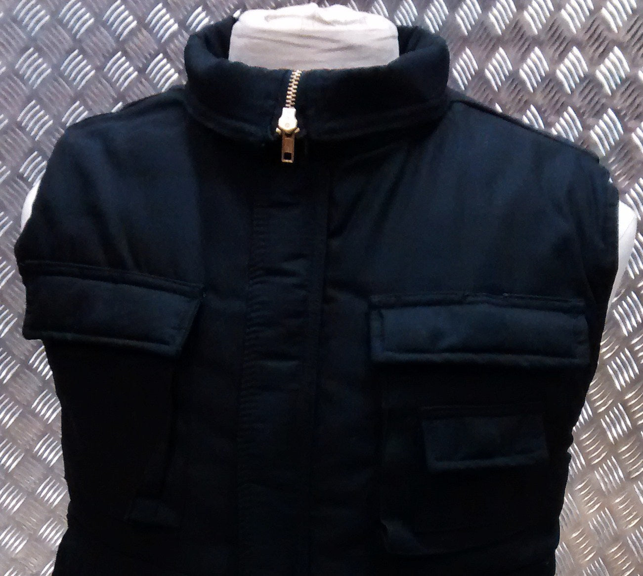 Hunters Action Vest Stealth Black Tactical Fishing Body Warmer - NEW