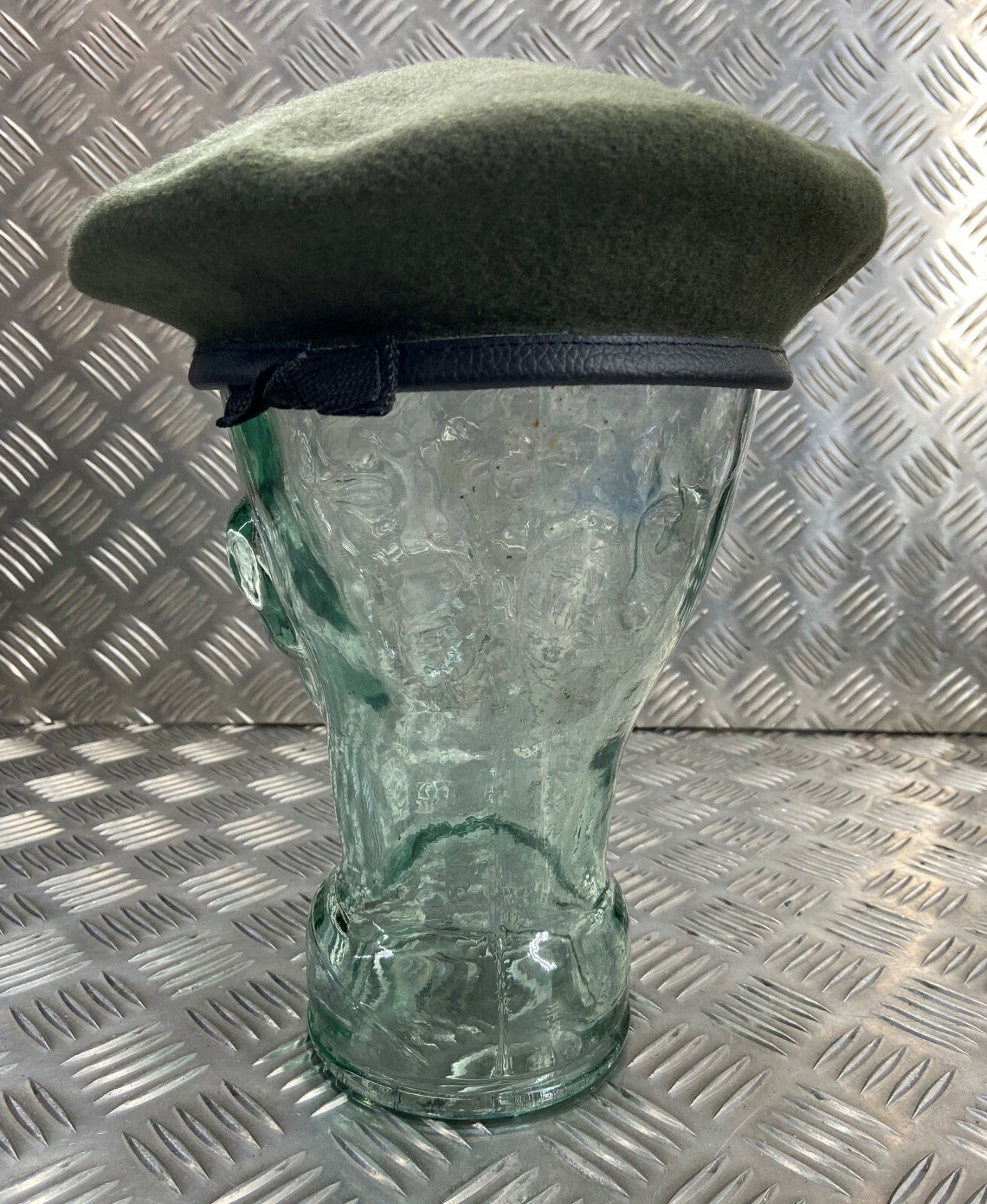Green Beret Cap British Made General Service Dress No Insignia 57cm or 58cm