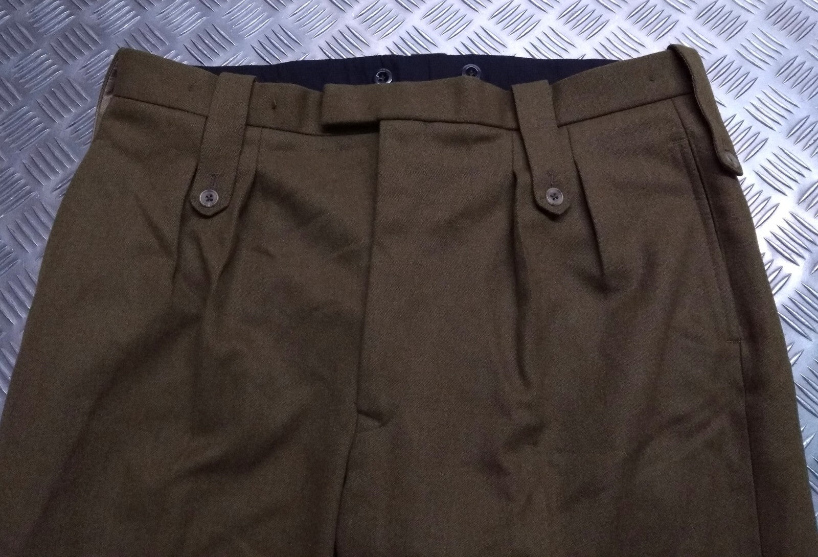 Vintage Army Trousers No2 Uniform Old Pattern Re-enactment Retro Clothing W40"