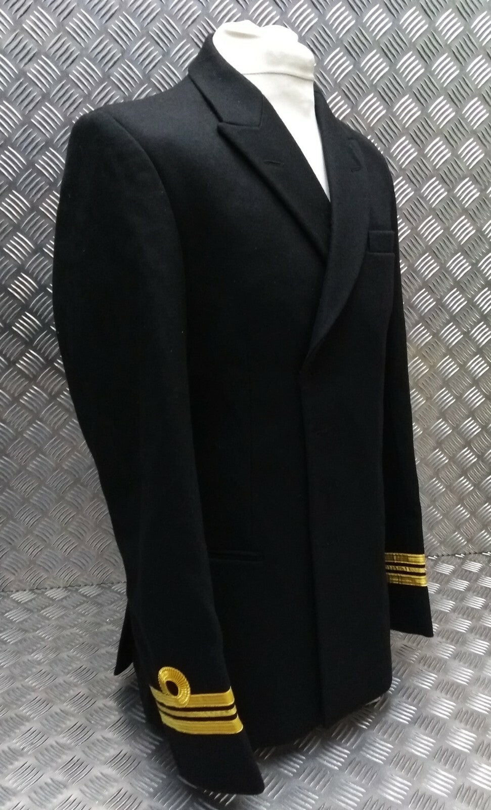 No1B Wool Barathea Jacket Blazer Naval Style Royal British Navy Size 100cm