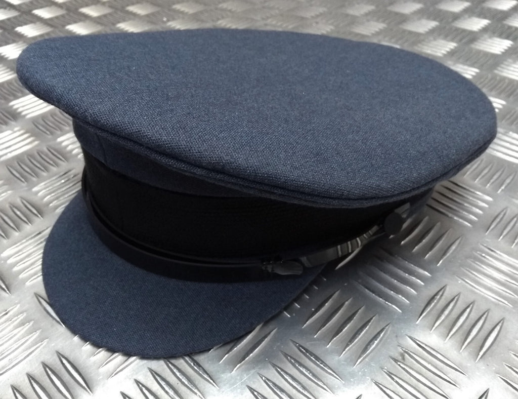 RAF Royal Air Force Dress Hat Air Force Blue Grey Colour Cap with OFC Cloth Peak 59cm