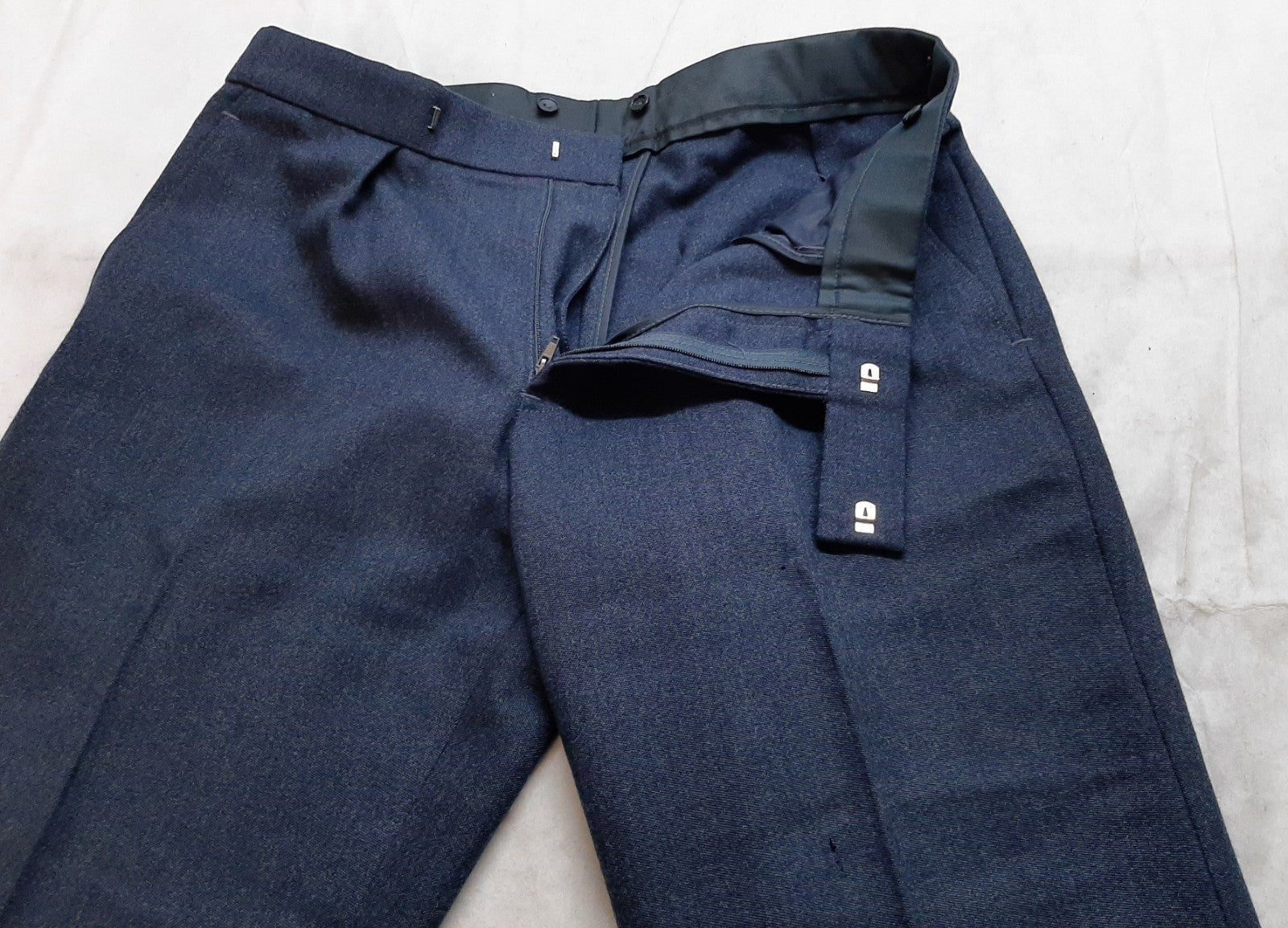 Dress Trousers RAF Royal Air Force Blue Grey Colour OFCs Type Waist 36" Short