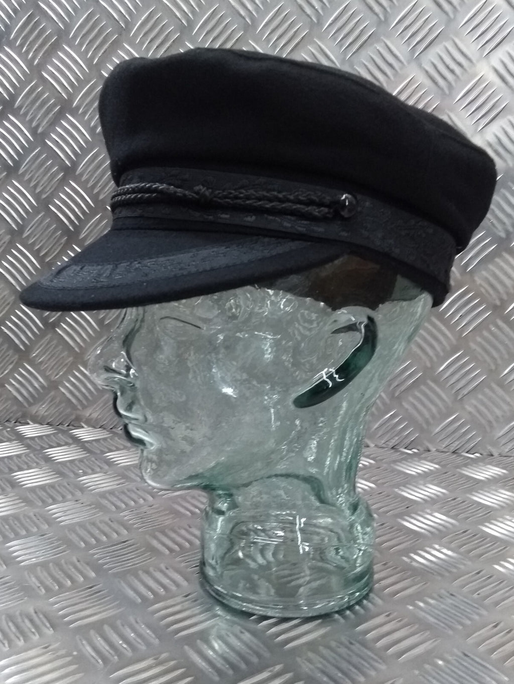 Maritime Sailor Cap, Naval Breton Type Greek Fisherman & Yachtsman Boating Hat