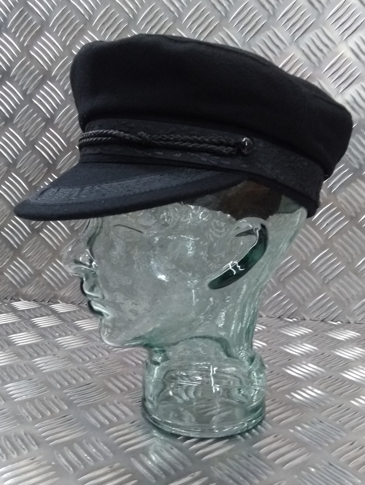 Maritime Sailor Cap, Naval Breton Type Greek Fisherman & Yachtsman Boating Hat