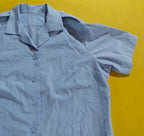 WRAF / RAF Royal Air Force Blouse Short Sleeve Female Shirt Light Blue Royal Air Force Pattern Grade 1