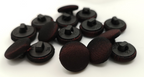 Dark Maroon Silk Fabric Covered Buttons 22L x12