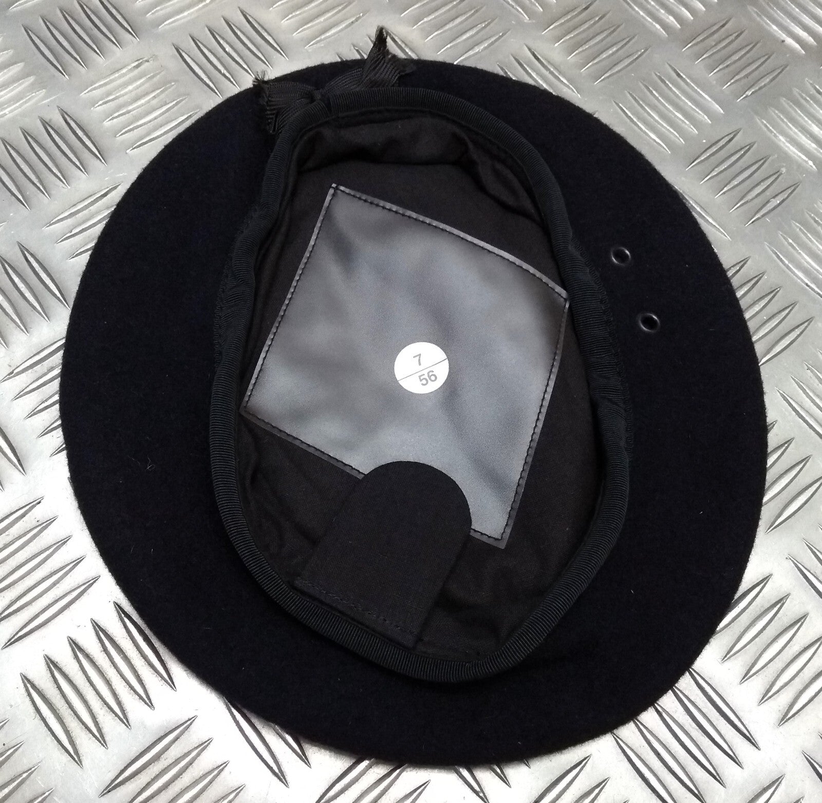 Blue Beret Genuine Hobson London Manufactures Sample 7 56cm