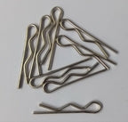 Genuine British Issue Shank Button Cotter Pins Split Pin Set of 8 GIM82