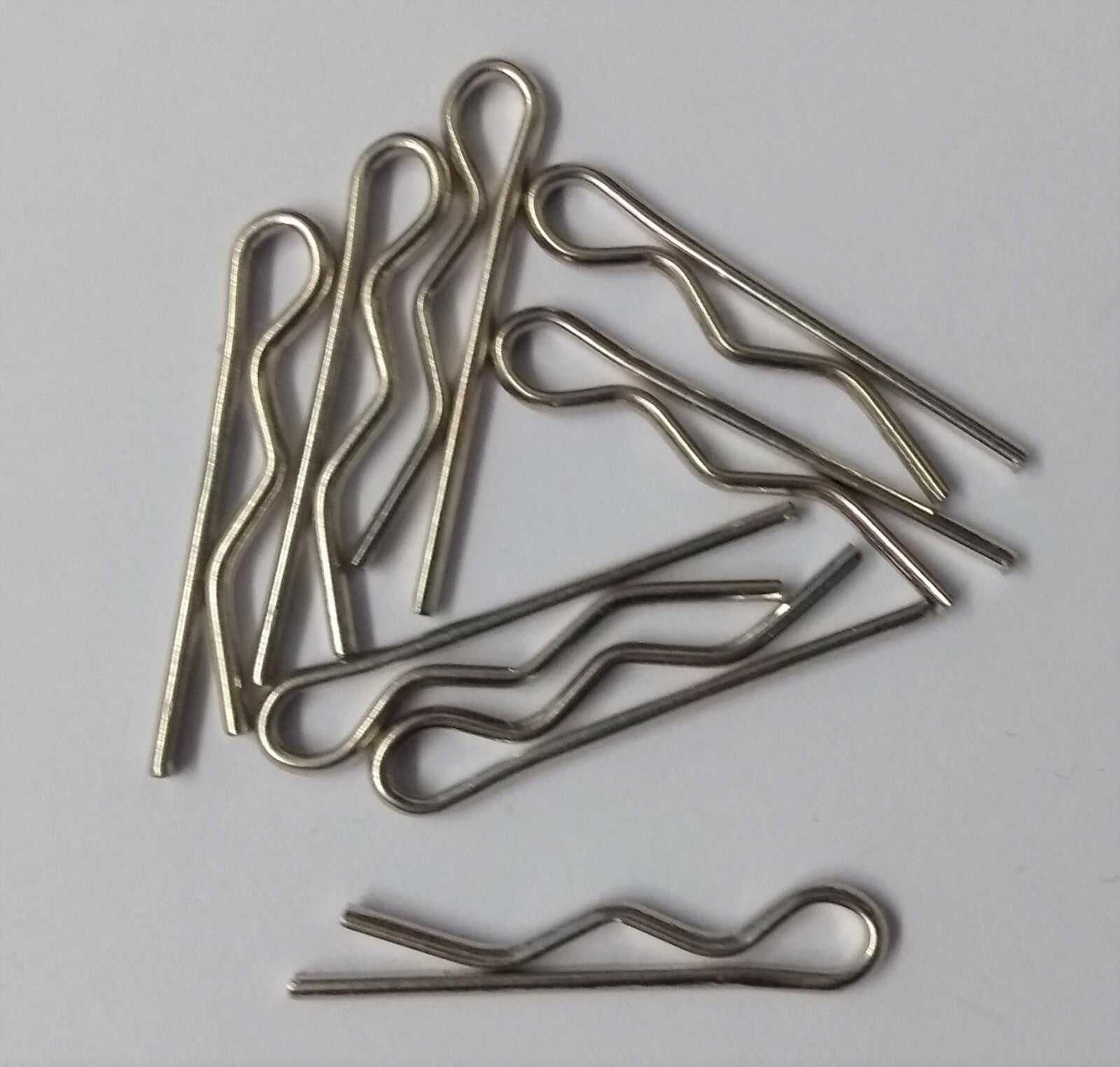 Genuine British Issue Shank Button Cotter Pins Split Pin Set of 8 GIM82