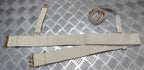 RAF Royal Air Force Ceremonial Belt Off White Canvas With Shoulder Cross Strap Max 43"