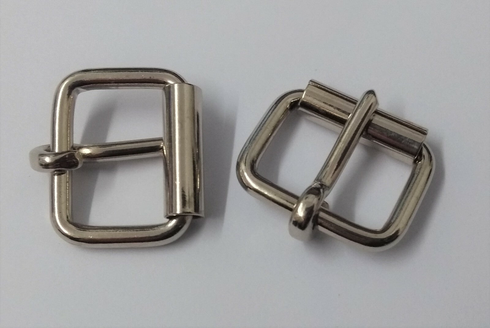 Genuine British Issue 5/8"Nickel Plated Small Roll Buckles X4 STD42
