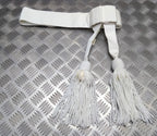Officers Waist Sash Off / White No1 Uniform Dress Ceremonial & Parade Duties