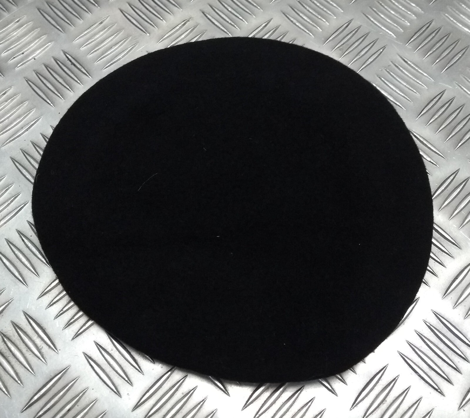 Black Beret Wool Genuine Hobson of London Manufactures Sample 7 56cm
