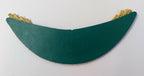 British Made 4 Row Officers Russia Braid Mylar Dress Cap Peak