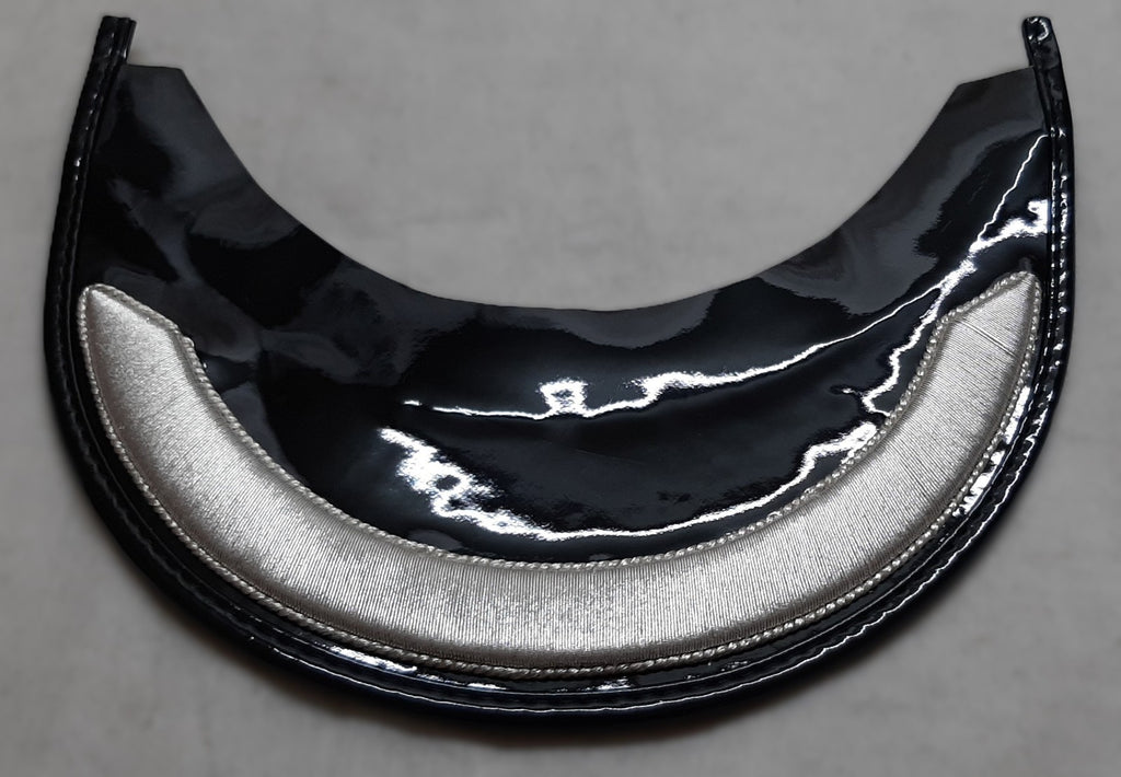 Group Manager Peak British Silver Bar Visor for Dress Hat Large NEW