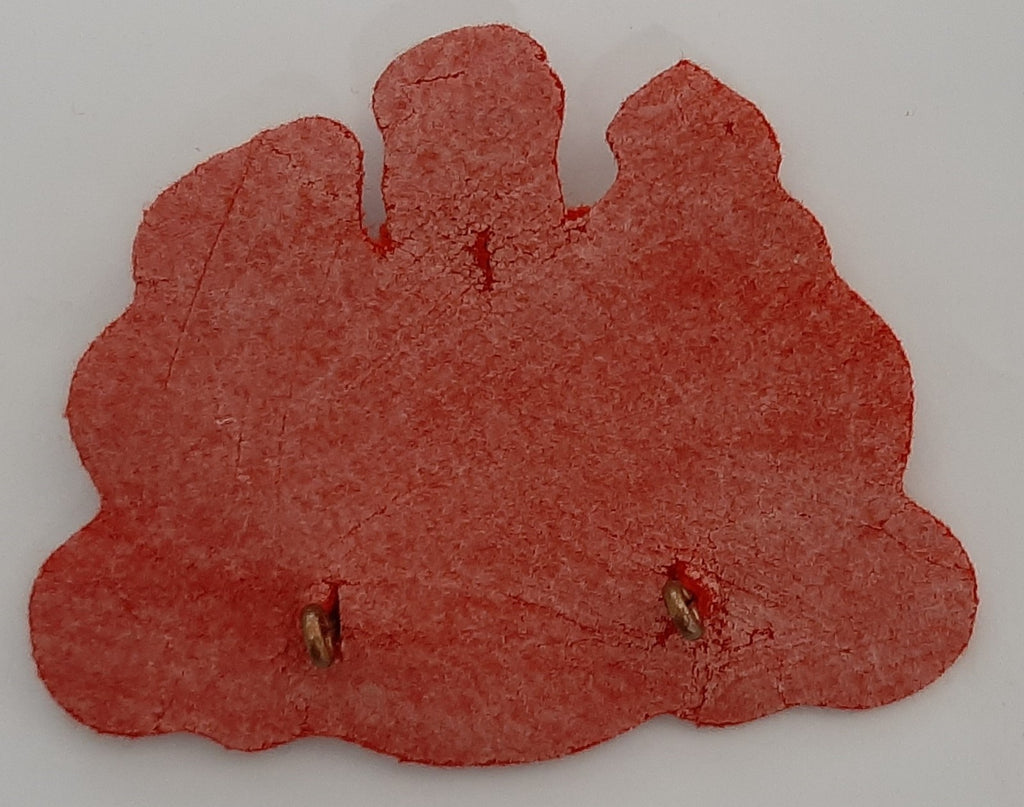 HCav Large Badge Coat of Arms / General Service with Scarlet Felt