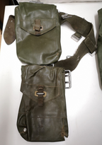 Vintage Army Issue Heavy-duty Vinyl Backpacks Belts Yokes & Pouches Heavy Wear