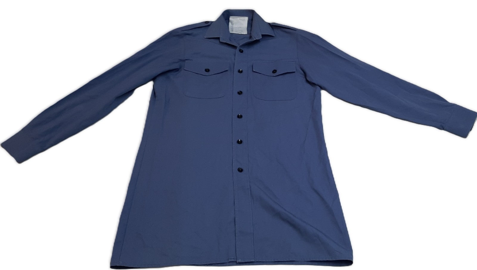 RAF Royal Air Force Shirt Working Long Sleeve Army / Air Force Blue Grey Colour