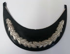 Genuine British Made Senior Officer Silver Mylar Braided Dress Cap Peak