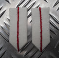RAF Royal Air Force Collar Gorgets A SQN No1 Dress and Cadets White with Red Cord - NEW