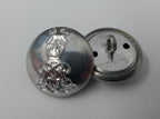 Genuine British Army Issue The Life Guards Regiment Dress Buttons 40L Silver