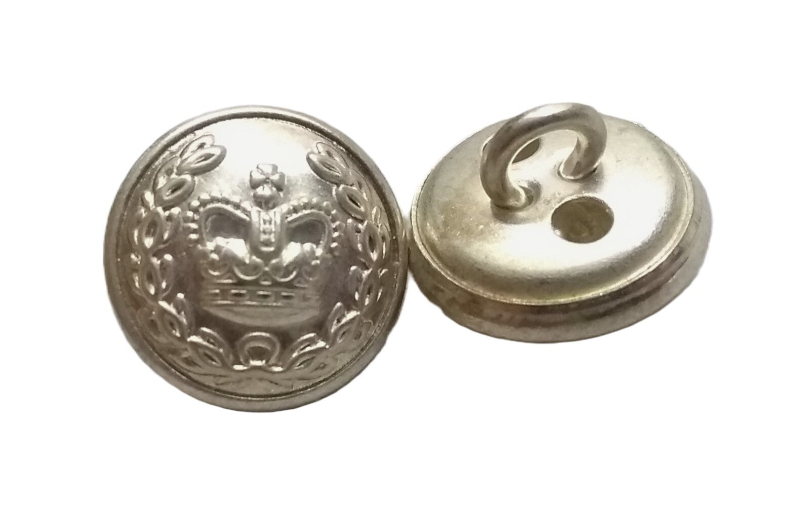 Deputy Lord-Lieutenant Small Cap / Gorget Shank Back Insignia Buttons 22L