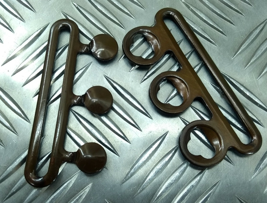 Genuine British Nurses Replacement Ball Belt Buckle Set Bronze NRS1