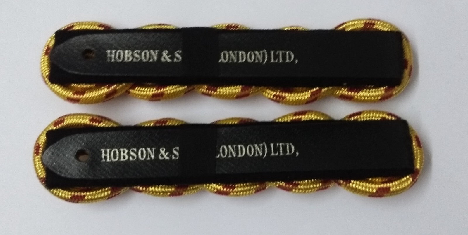 Vintage Shoulder Cords Gold Senior Officers Ceremonial & Parade Hobson