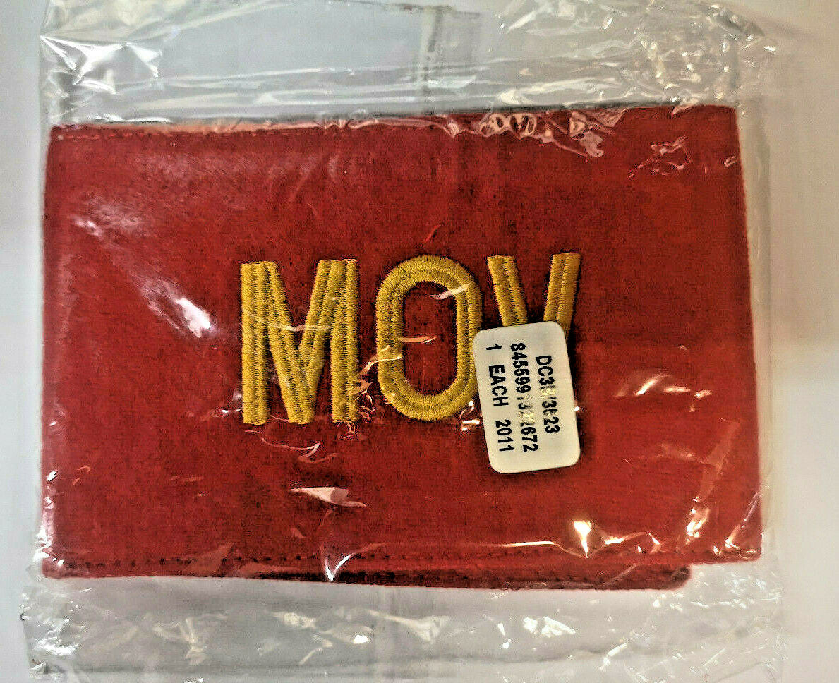 RAF Royal Air Force MOV Control Red Adjustable Armlet / Armband - NEW