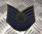 USA Air Force USAF Issued Rank Badge Patches Various Styles Top Gun
