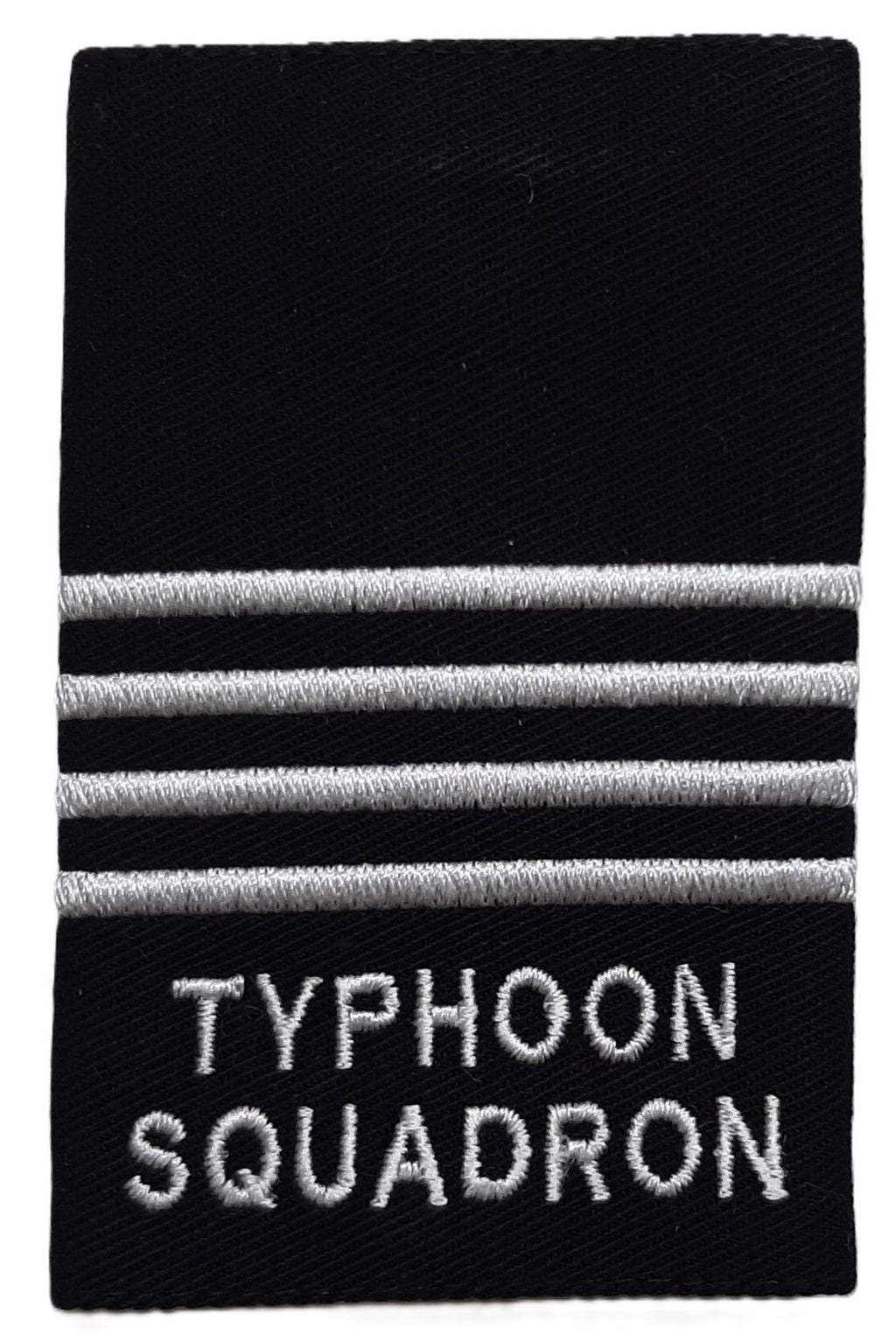 Typhoon Squadron Tab Slide RAF Royal Air Force Shoulder Slider 4 Bar