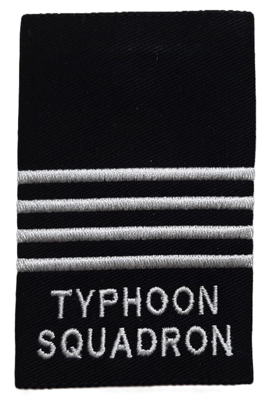 Typhoon Squadron Tab Slide RAF Royal Air Force Shoulder Slider 4 Bar