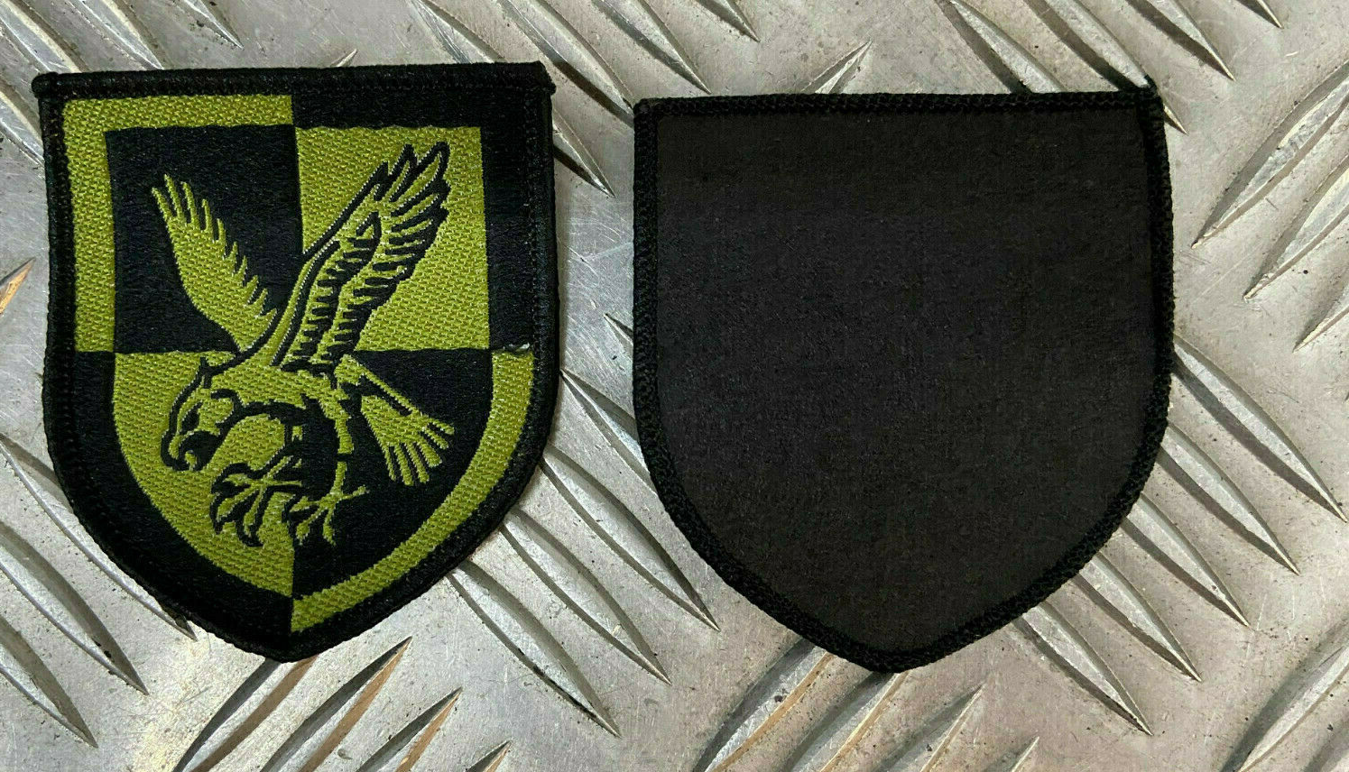 Genuine British Army 16th Air Assault Brigade Desert TRF Patch/Badge X 2