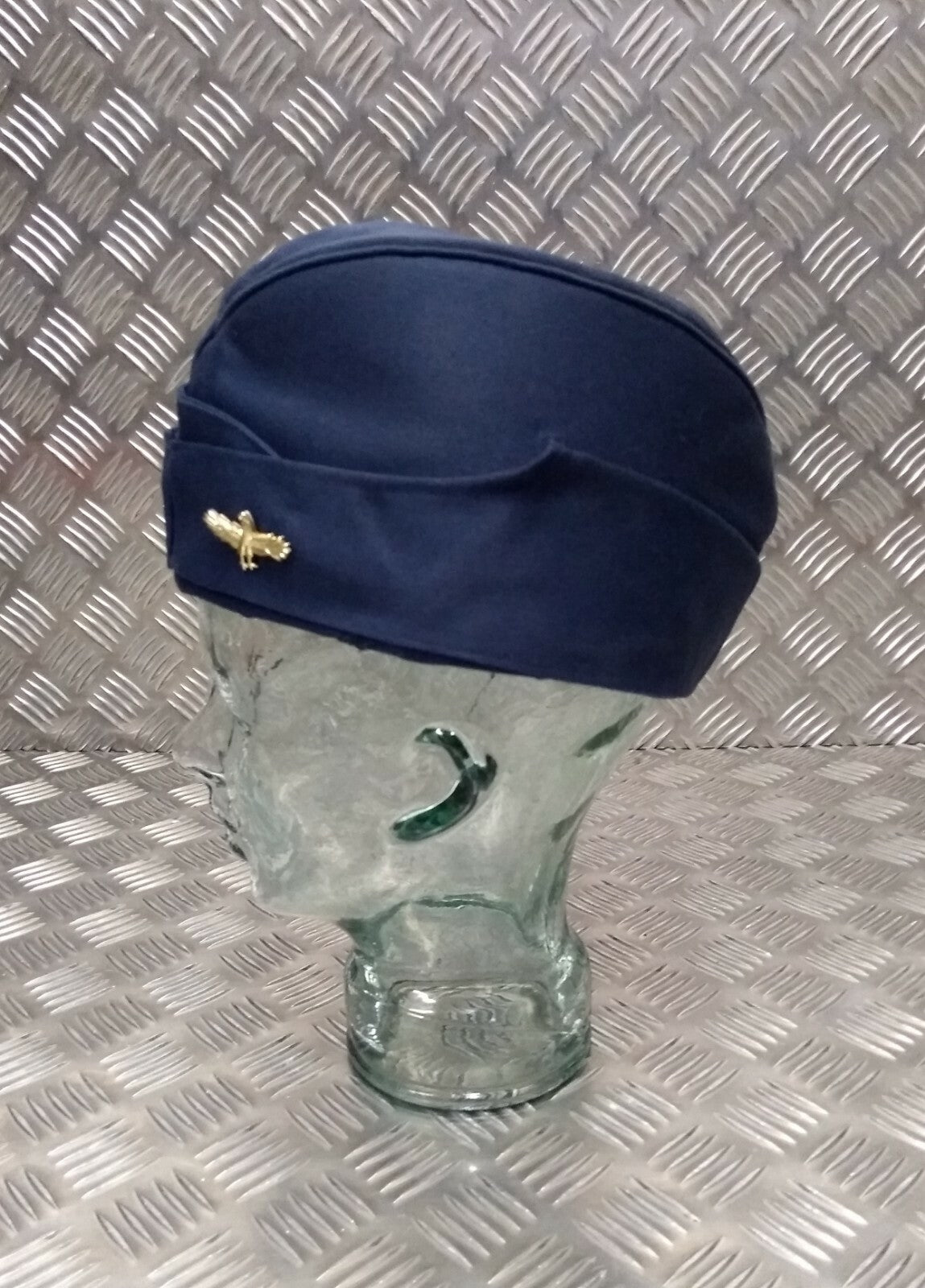 RAF Royal Air Force / Naval Style Flyers Side Cap Forage Cap With & Without Badge NEW