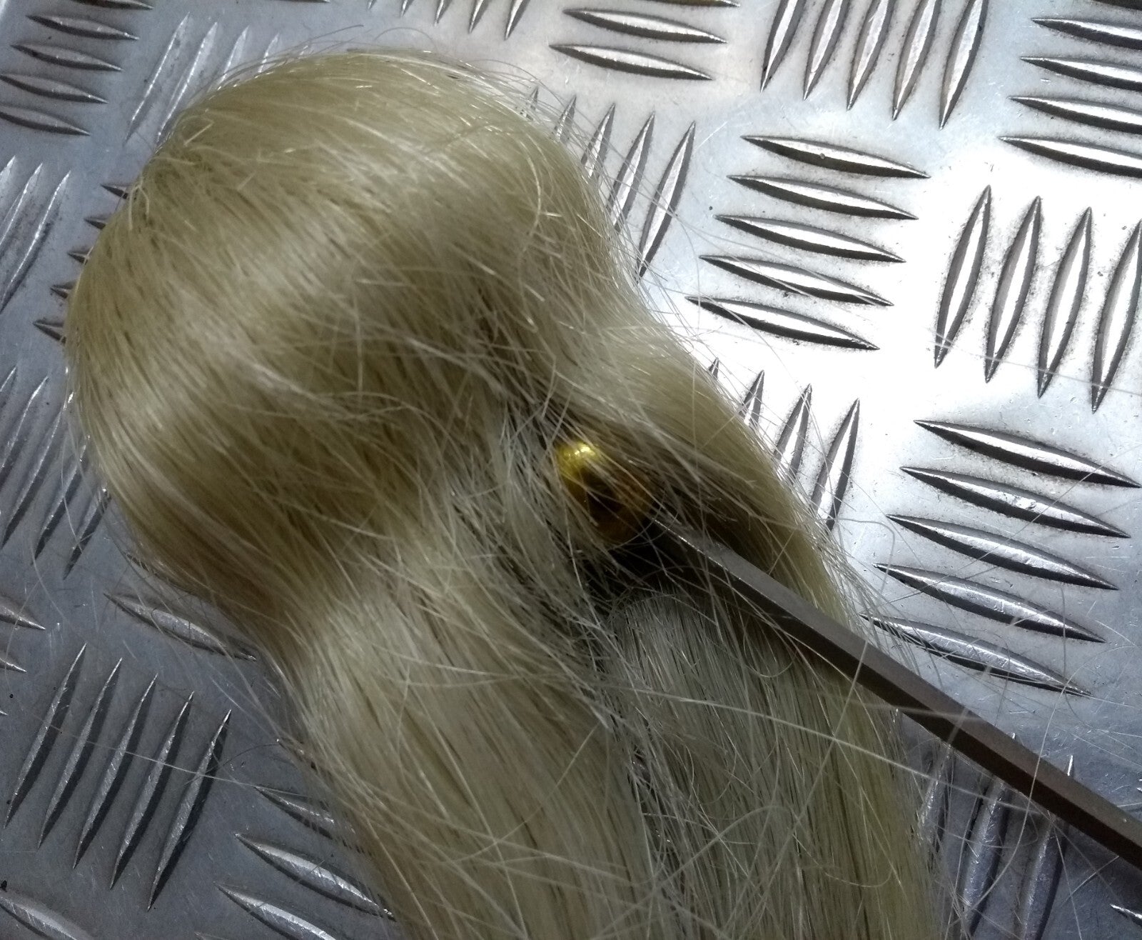 HCav White Plume Ceremonial Horse Hair Headwear British Army Household Cavalry
