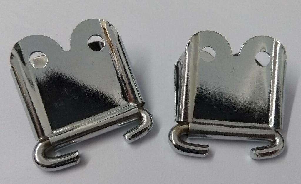 Genuine British Issue 1" Chrome Plated Rifle Sling Fittings 1PR STD39