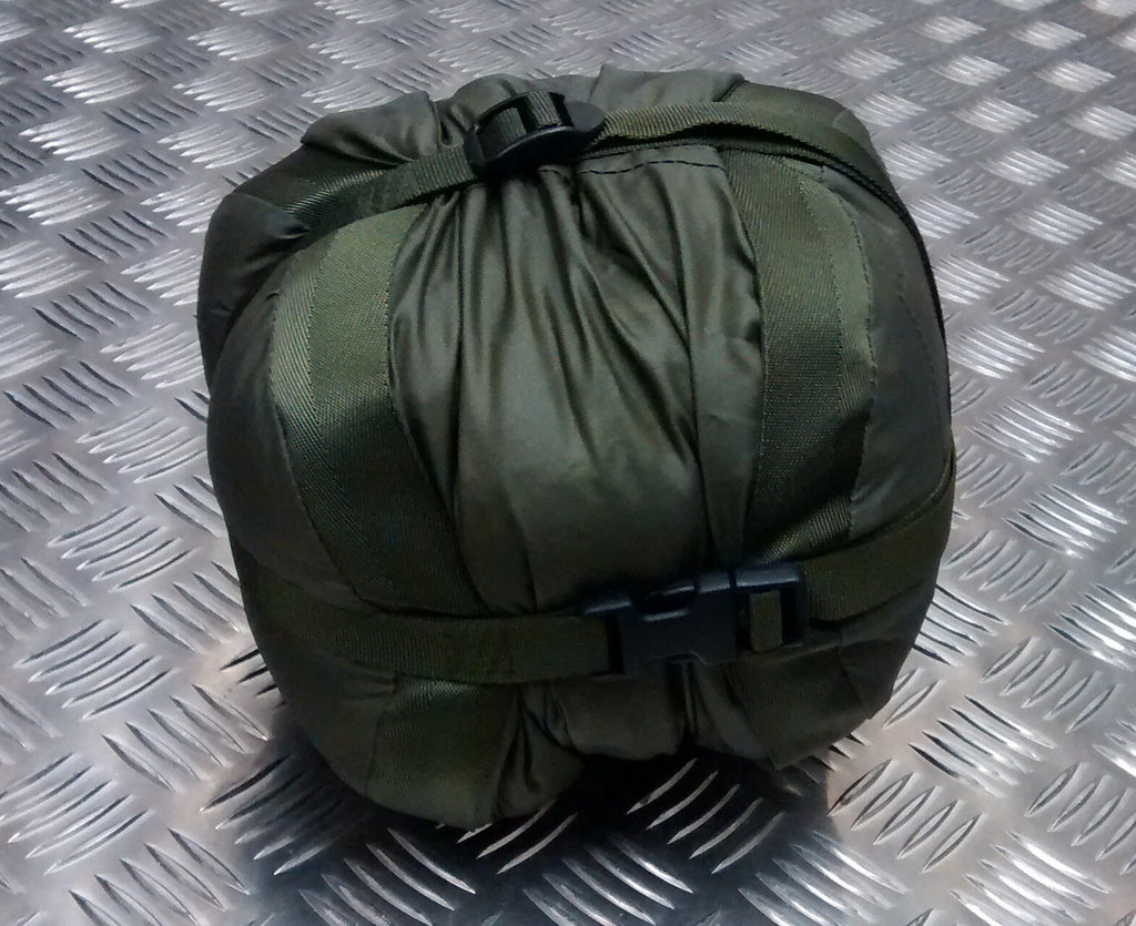Army Green Compression Sack For Jungle Lightweight & Smaller Sleeping Bags G1