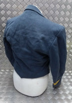 Vintage Mess Dress Jacket By Moss Bros A/F Blue Grey Colour 108cm Faulty
