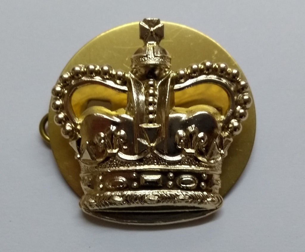 St Edwards Crown Class 2 WO2 Arm Badge with Fittings