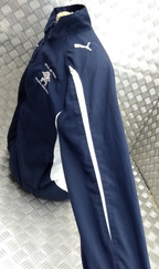PowerCat 5.10 Woven Jacket Navy Blue with Physical Education Embroidered Badge
