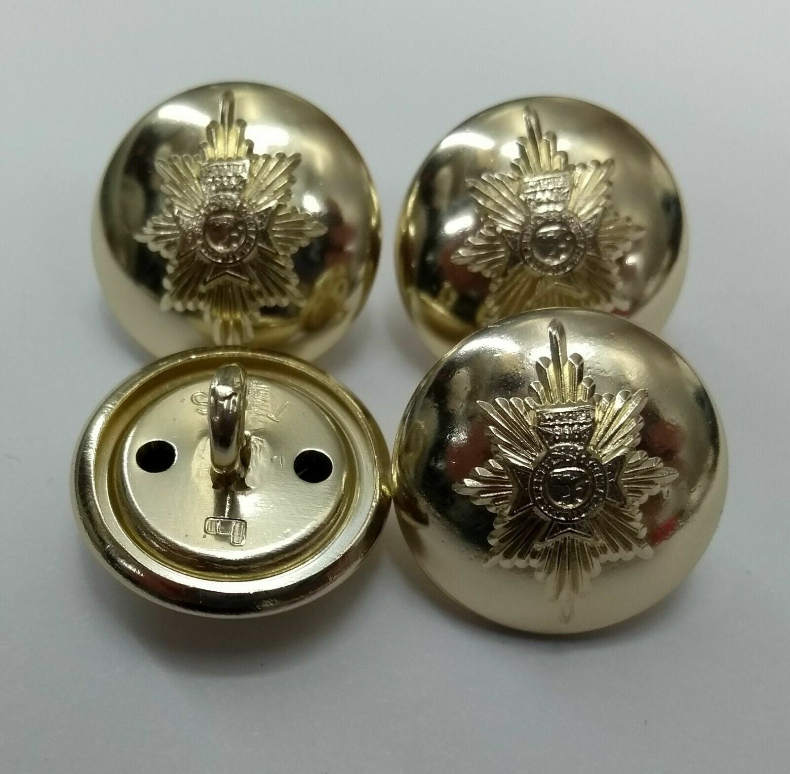 Worcestershire & Sherwood Foresters British Army No1 Uniform Buttons 30L X9