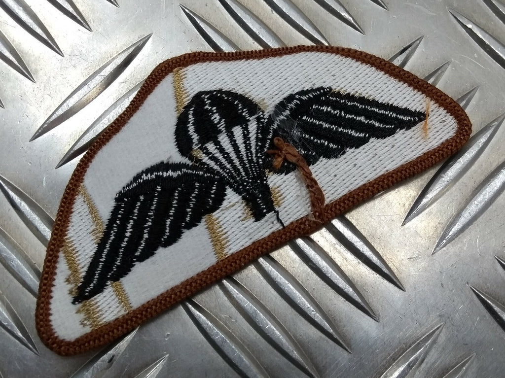 Genuine British Army Issue DDP Desert Camo Subdued Para Wings Patch Badge NEW