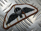 Genuine British Army Issue DDP Desert Camo Subdued Para Wings Patch Badge NEW