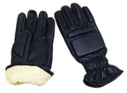 Cut Resistant Gloves Leather Knuckle and Back Hand Protection Riot Public Order