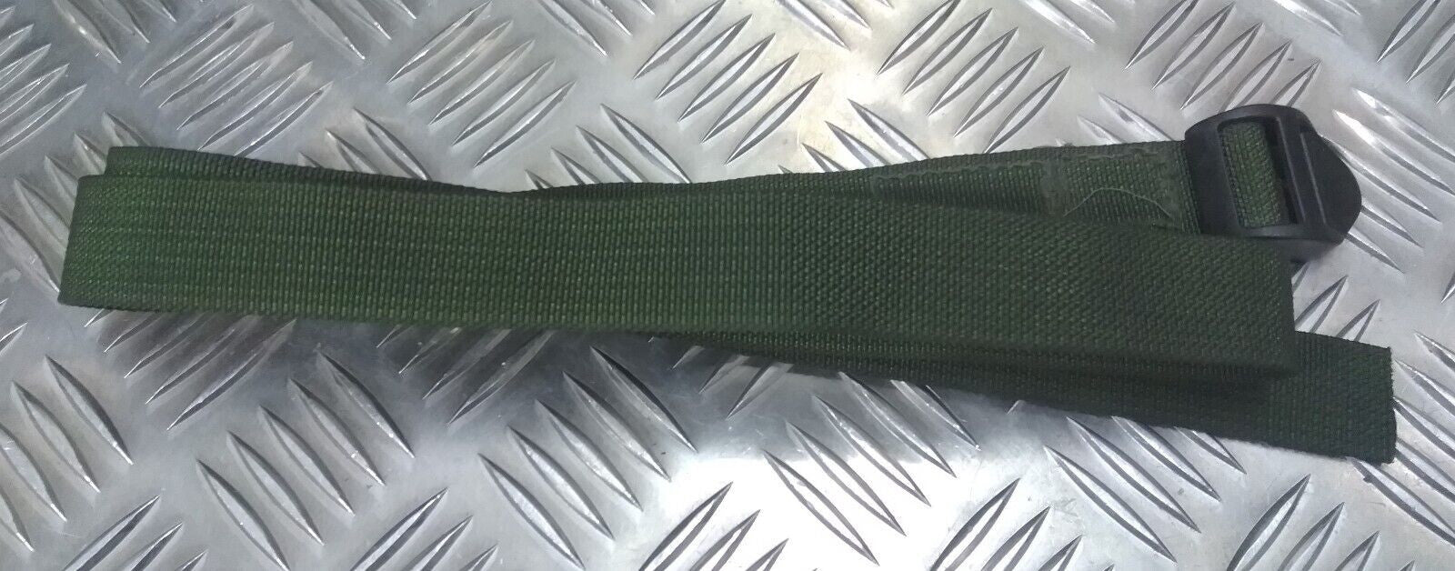 British Green Utility Strap 1" Wide Flip Release Buckle- NEW